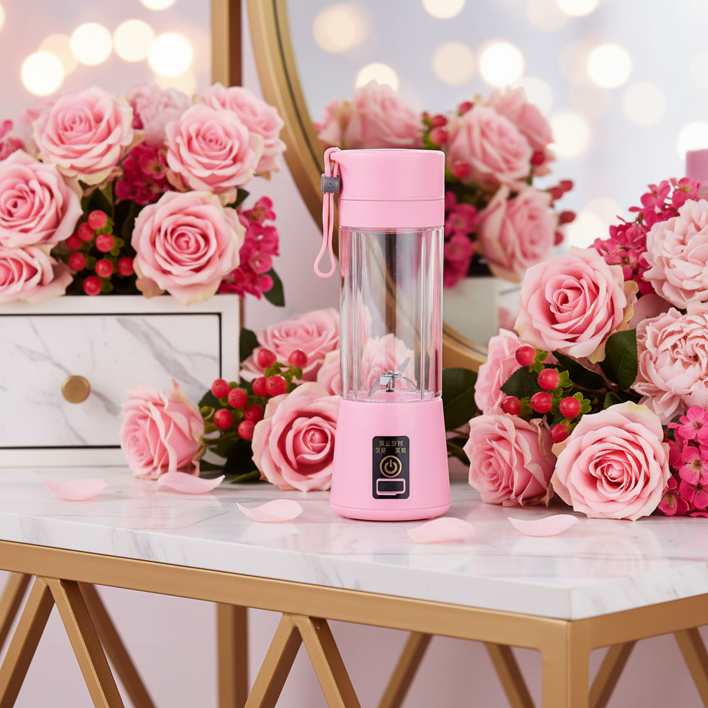 Luxury Pink Blender - Roses